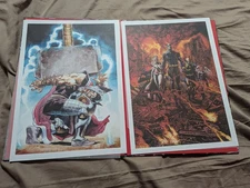 Marvel Lithograph Prints Lot: The Art of Stormbreakers *Brand New*
