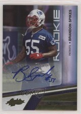 2010 Absolute Memorabilia Spectrum Gold Signatures /199 Brandon Spikes Auto uk2