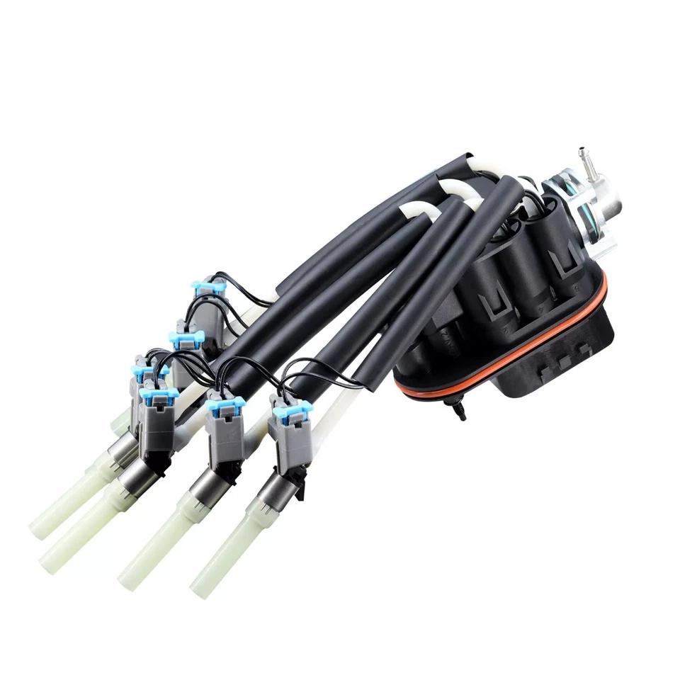 Inyector Araña de Combustible Central con Soporte para Chevoret GMC Isuzu 4.3L V6 12568332 Foto 3 de 4