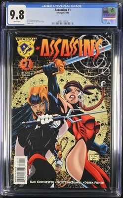 Assassins #1 CGC 9.8 WP Amalgam 1996
