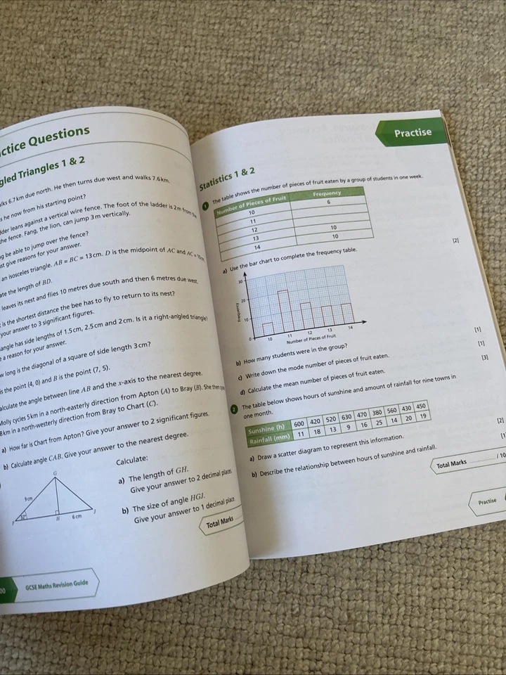 AQA Foundation GCSE Maths Practice and Revision Guide 9-1 by Collins - Image 4 of 4