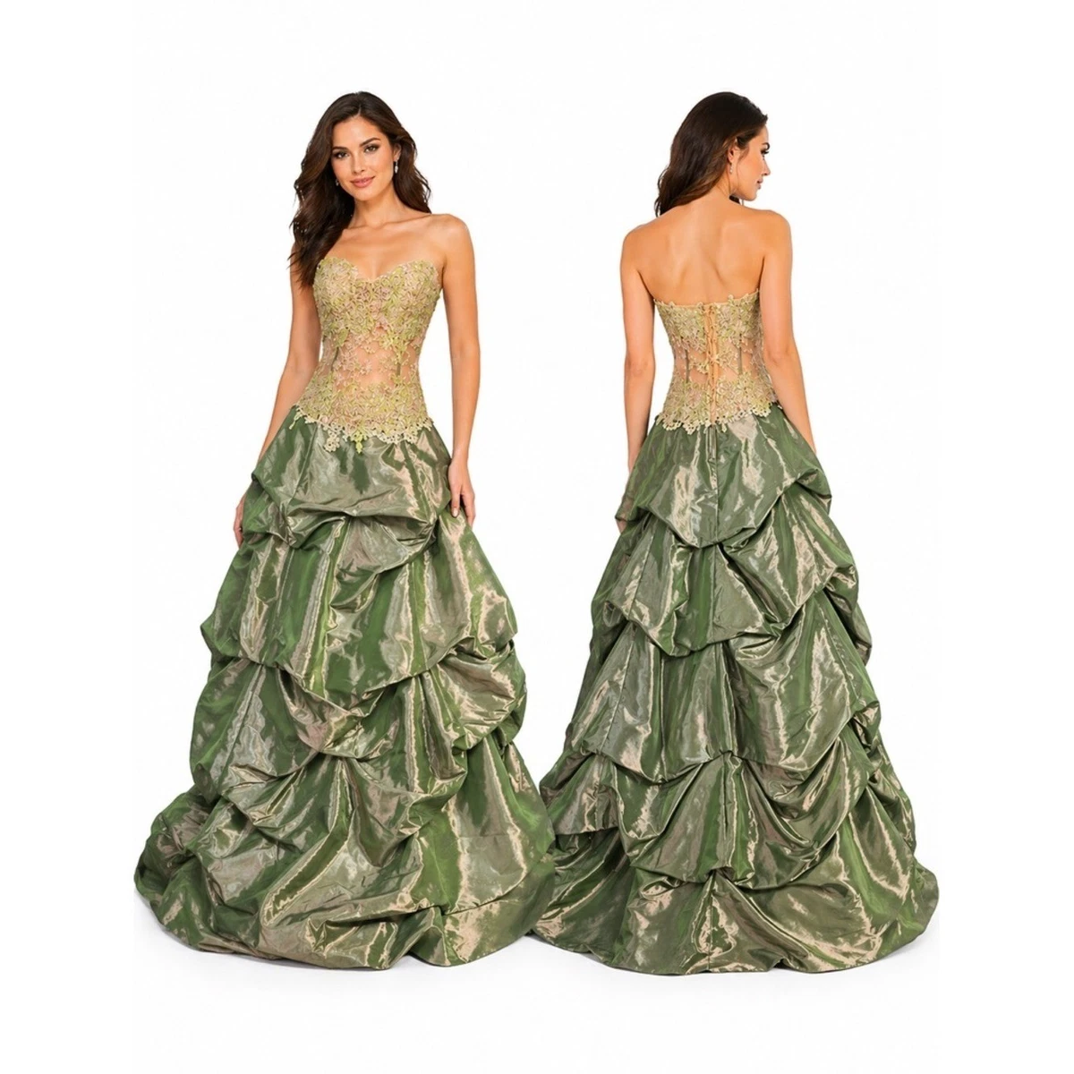 green velvet dress one shoulder One-Shoulder Long Strappy Velvet Prom Dress main image 0