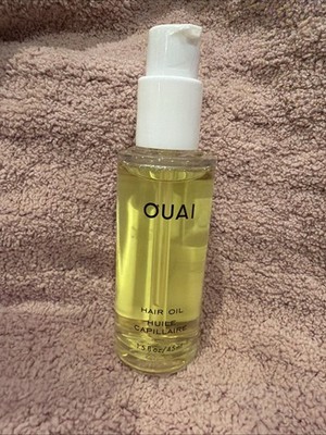 OUAI Hair Oil 1.5 oz Heat Protectant Frizz Control Shine Smoothing New No Box