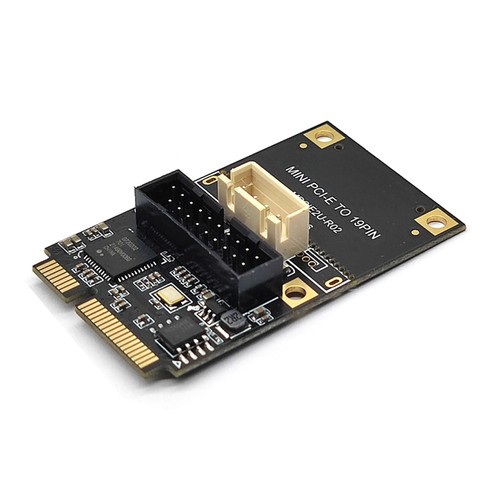PCIE to 19Pin 2Port USB3.0 Adapter Expansion Card Riser PCI Express to3638 - Afbeelding 2 van 6