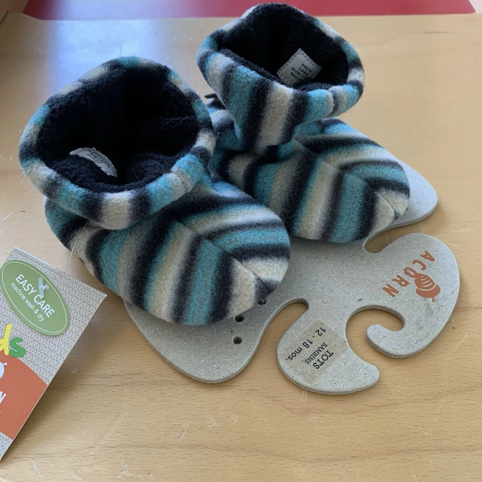 Nuevo con etiquetas Zapatillas Bellota Fácil Botín Tots 12-18 Meses Rayas Neutras Vellón Niños NUEVAS Foto 2 de 4