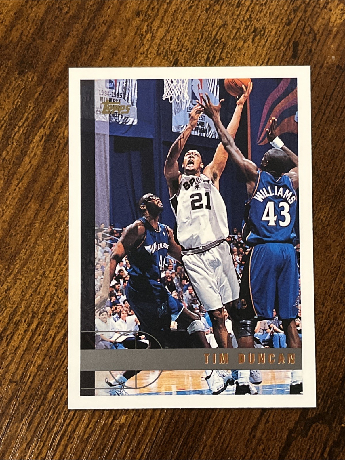 NBAカード ルーキーカード #115 Tim Duncan RC PSA8 Tim Duncan 1997 Topps #115 Base Price Guide - Sports Card