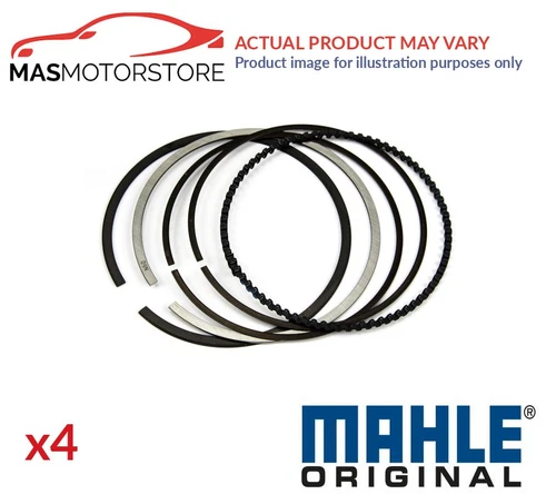 ENGINE PISTON RING SET MAHLE ORIGINAL 039 91 N2 4PCS A FOR FIAT DUCATO,ULYSSE 2L