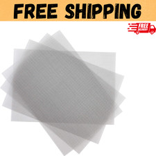4 PSC 20 Wire Mesh Sturdy Metal Mesh Sheets for DIY Projects 304 Stainless Steel