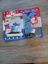 Ty McDonalds Beanie Baby "Lefty" The Donkey- 2000 Unopened