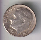 1964-D ROOSEVELT DIME 10¢ DENVER 90% SILVER COIN UNITED STATES MINT
