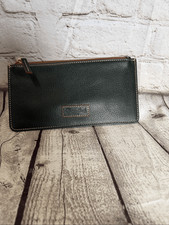 Dooney  Bourke zip ID wallet NWOT dark green