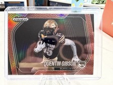2025 Prizm Black Football - Quentin Gibson NIL Prospect #183 Pigskin /225