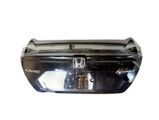 2016-2021 Honda Civic Trunk Lid Oem Black Nh731p Damage