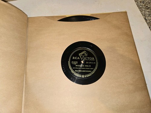 Vintage 1950's Four 78 Record Set,Glenn Miller Orchestra Masterpieces,P 189 - Picture 4 of 9