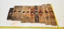 Ten 10 Wine Wine Barrel Staves With Bung Hole kiln dried sanded