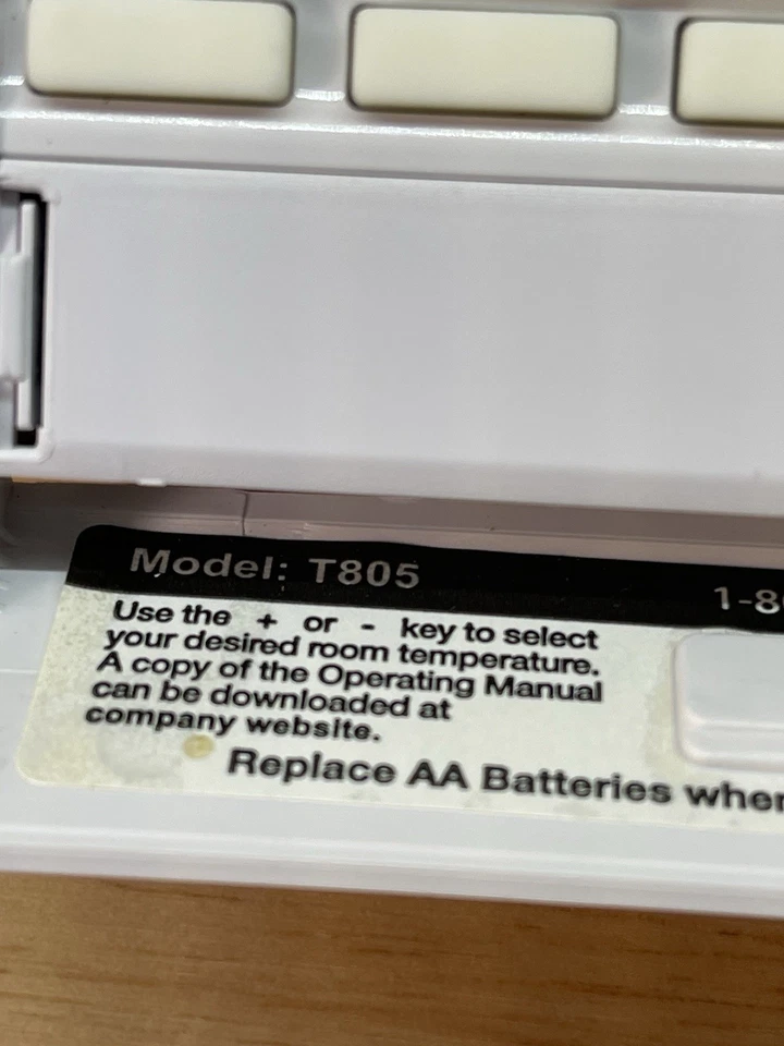 PRO1 IAQ T805 7 Day or 5/1/1 Progammable Electronic Thermostat - Image 4 of 4