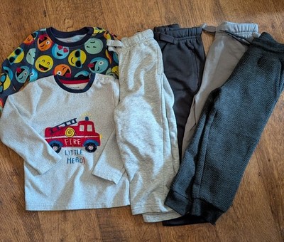  KONVOLUT 6 TEILE ZWEI OBERTEILE UND VIER HOSEN ALTER 2 bis 3 JAHRE  