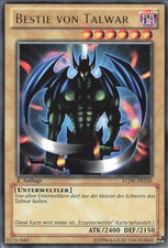 YuGiOh Bestie von Talwar LCJW-DE236 Rare Excellent 1st