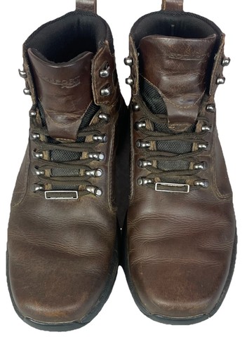 Rockport XCS Waterproof Hydro Shield Leather Men's Hiking Boots Size 9 Brown - Picture 2 of 13