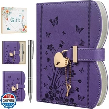 Journal Kit for Girls – Diary with Lock and Keys, Pen and Bookmar