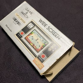 NINTENDO GAME AND & WATCH Turtle Bridge TL-28 - Japan Retro game - Very Rare