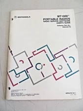 Motorola MT1000 Portable Radio Software User Guide
