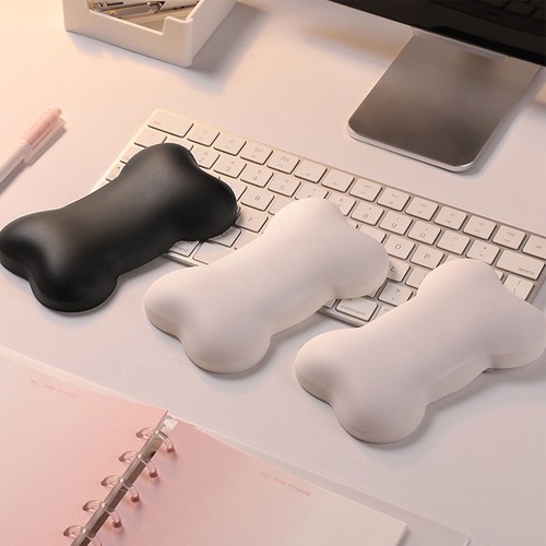 Black Mouse Wrist Rest Support Waterproof Ergonomic Skin Friendly Comfortable DY - Zdjęcie 7 z 12