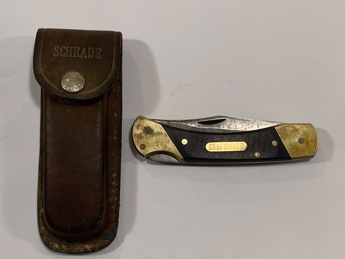 VINTAGE SCHRADE U.S.A. 7 - OT LOCKBACK KNIFE "OLD TIMER"