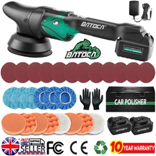 BATOCA Cordless Car Polisher Buffer Sander Polishing Machine DA 5"Pad w/ Battery