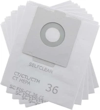 5 Pack 496186 Selfclean Filter Bag for festool 496187 577084 576760 75038 75037