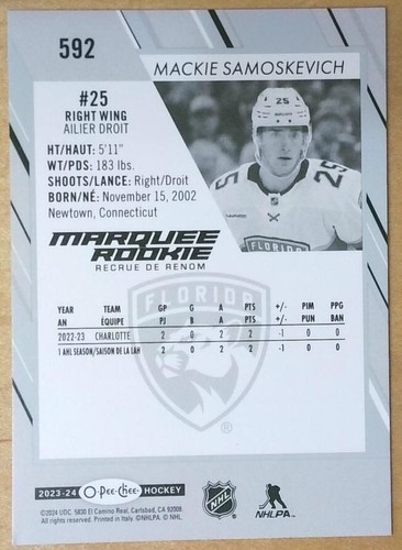 2023-24 O-Pee-Chee Marquee Rookie U-pick Rookies RC - Picture 89 of 103