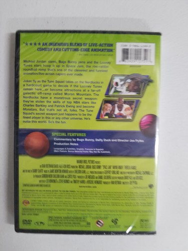 Space Jam (DVD, 1997) NEW - Picture 2 of 2