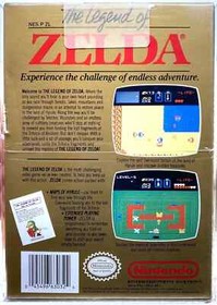 The Legend of Zelda New Nintendo NES 1989 Factory Sealed VGA 80+ H-Seam Oval