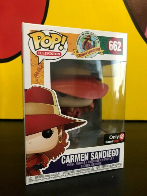 Carmen Sandiego Disappearing Fading 662 Gamestop Funko Pop for sale online | eBay
