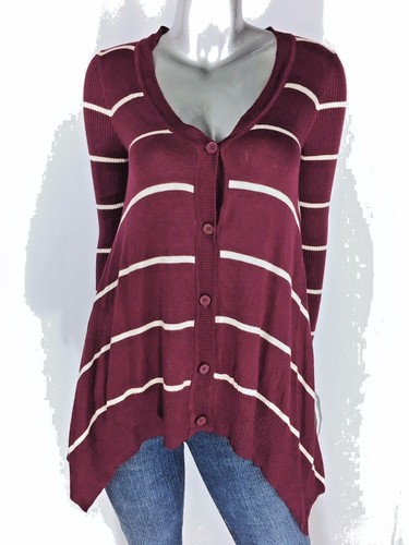 hippie rose sweater cardigan s small 