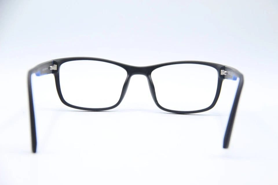 NUEVAS GAFAS NAUTICA N8175 005 MATE NEGRO AZUL AUTÉNTICO DISEÑADOR MARCOS 58-18 Foto 4 de 4