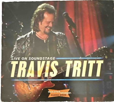 Travis Tritt Live On Soundstage (CD) Album with DVD LIKE NEW!