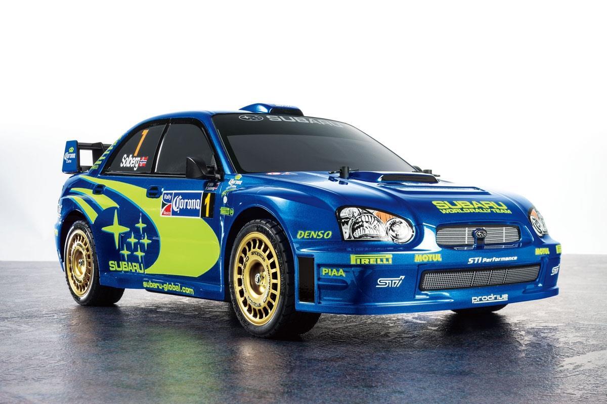 TAMIYA 47372 Subaru Impreza Mexico 2004 TT01E 1:10 RC Car Stick Deal Package