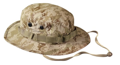 Mens Military Hat - Boonie Hat, Desert 