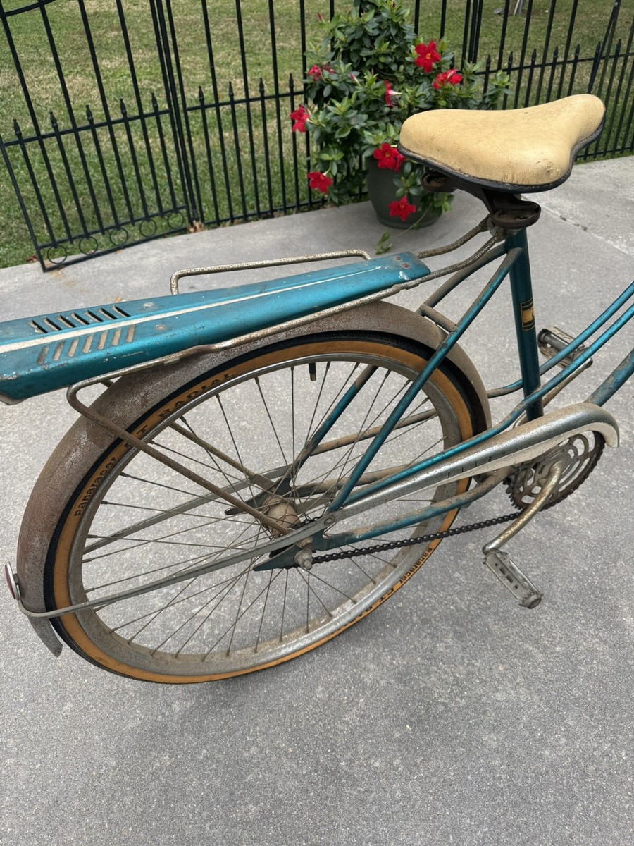 Vintage Chrome SEARS FLIGHTLINER BIKE BICYCLE W/ DELUXE Lights | eBay