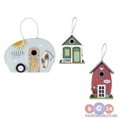 Vogelvilla Holz-Vogelhaus Nistkasten Schmetterling  / Scandinavia Futterstation