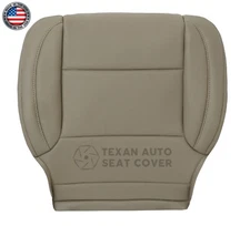2017 2018 Chevy Suburban LTZ Driver Bottom Perforated Replacement Seat Cover Tan
