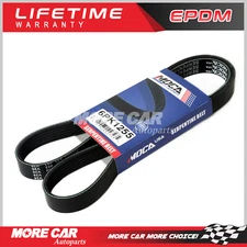 EPDM Serpentine Belt for 82-19 Ford Hyundai Toyota RAV4 1.6L 2.0L 2.5L 6PK1255