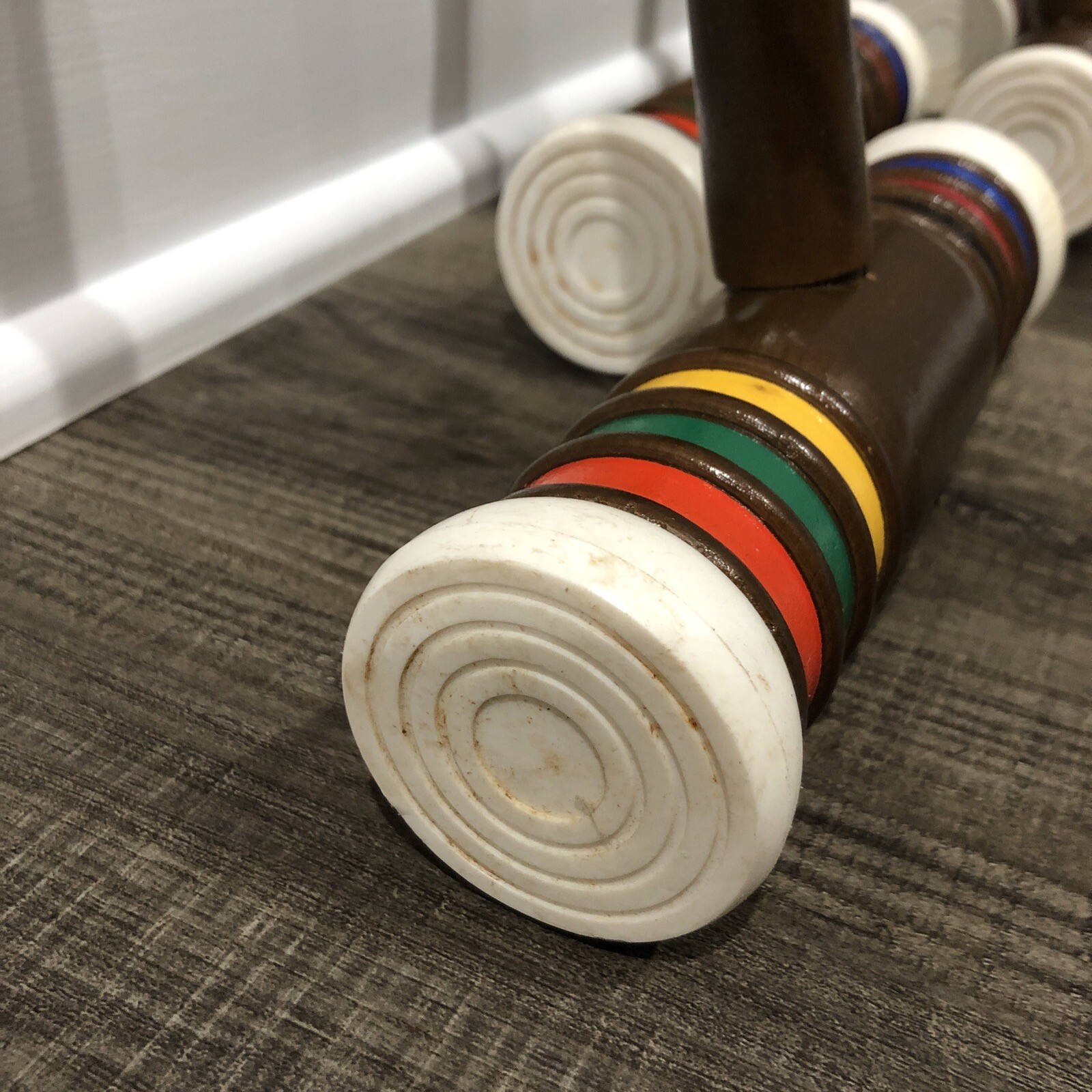 Vintage Brookstone Wooden Croquet Mallets Replacement Lot Of 4 eBay