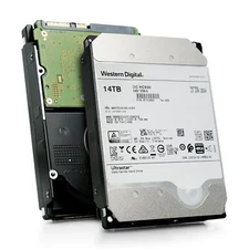 WD DC HC530 14TB 7.2K RPM SAS 12Gb/s 4Kn 3.5" HDD WUH721414AL4204 0F31002
