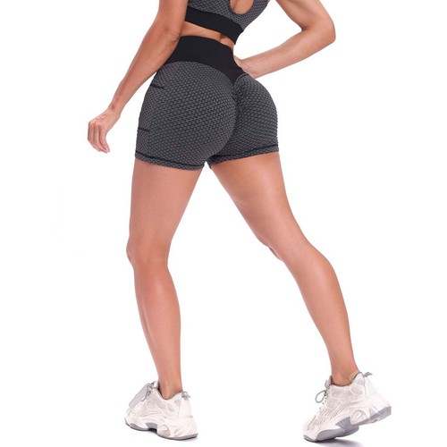 Women Quality Yoga TikTok Leggings Fitness Push Up Hight Waist Pants Sports Gym - Picture 10 of 49