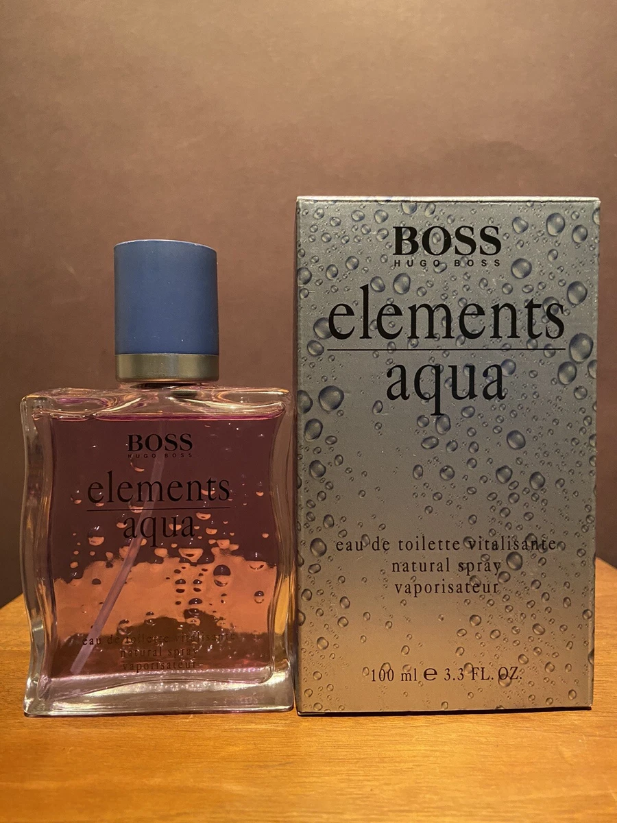 BOSS Aqua Hugo Boss 3.4 Fl. Oz. 100 ml Eau de Toilette Spray RARE | eBay