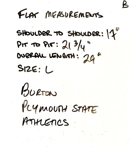 Giacca con cappuccio Burton Dryride uomo taglia L Plymouth State Athletics Panthers - Foto 2 di 18