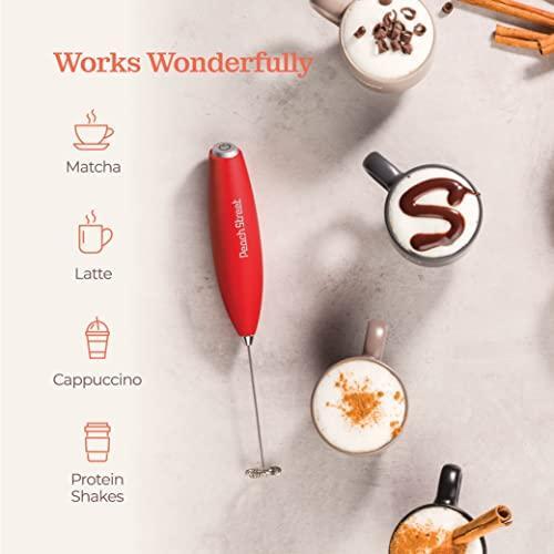 Powerful Handheld Milk Frother, Mini Milk Foamer, Battery Operated (Not - Picture 7 of 8