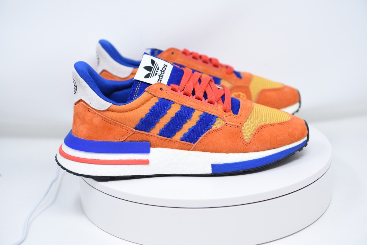 Adidas Dragon Ball Z x ZX 500 RM 'Son Goku' D97046 Mens 8.5 Adidas Dragon Ball Z x ZX 500 RM 'Son Goku' D97046 Mens 8.5